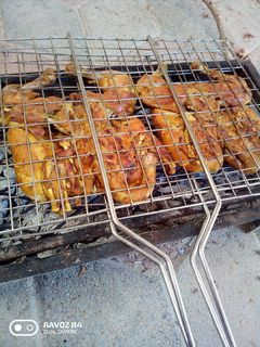 صورة لوصفة دجاج محمر على الفحم