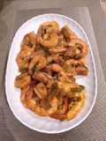 Shrimps Cook with Ketchup