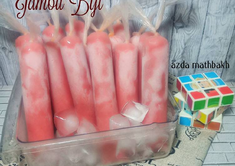 Resep Es mambo jambu biji Anti Gagal