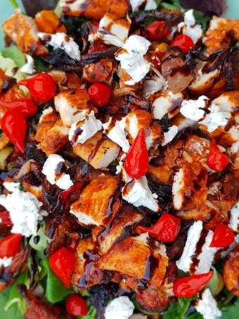 Easy Steps Make Recipes Spicy Pollo Salad- Pizza Express the So Delicious Appealing.