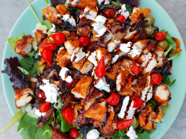 Easy Steps Make Recipes Spicy Pollo Salad- Pizza Express the So Delicious Appealing.