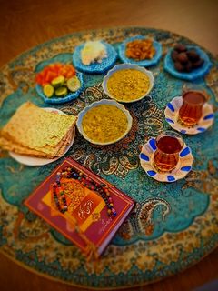 عکسی از دستور سوپ جو پرک با مرغ☘️ 🍲