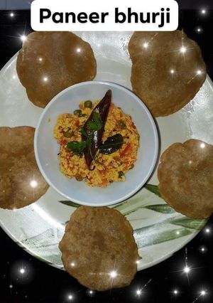 A picture of Paneer bhurji.