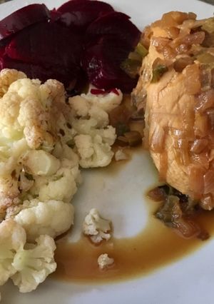 Una foto de Cocina aromática: Pollo "Un, dos, tres" light