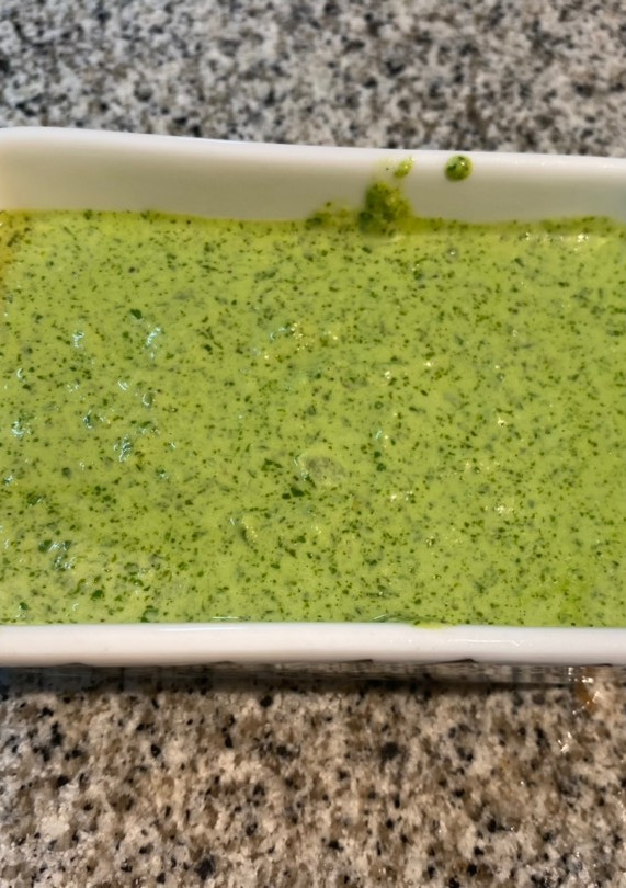 Una foto de Salsa de cilantro
