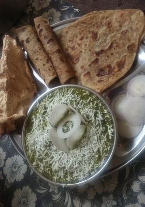 પાલક પનીર (palak paneer recipe in Gujarati) રેસીપી મુખ્ય ફોટો