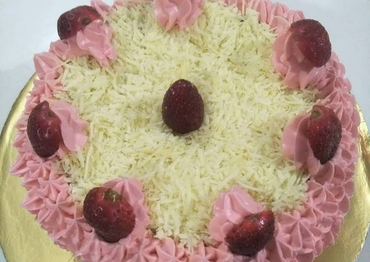 Resep Bolu Cokelat - Birthday Cake Sharla, Sempurna