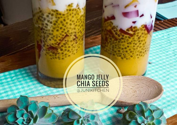 Mango Jelly Chia Seeds