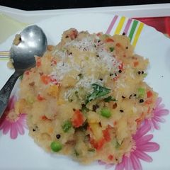 A picture of Rava Upma.