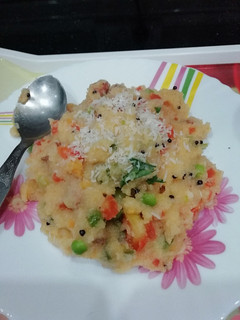 A picture of Rava Upma.