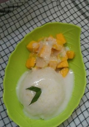 Foto resep Manggo sticky rice