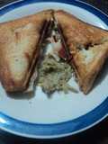 Sándwich con alcachofas  y salmón de la Abuela Chole para bocadillos