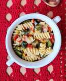 Fideos con zapallitos 🍝 técnica "one pot pasta"