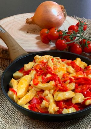 Foto di Pollo con peperoni