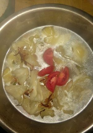 Foto resep Sayur bening kol dan kentang