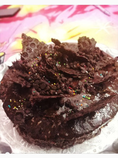 A picture of Chocolate cake.