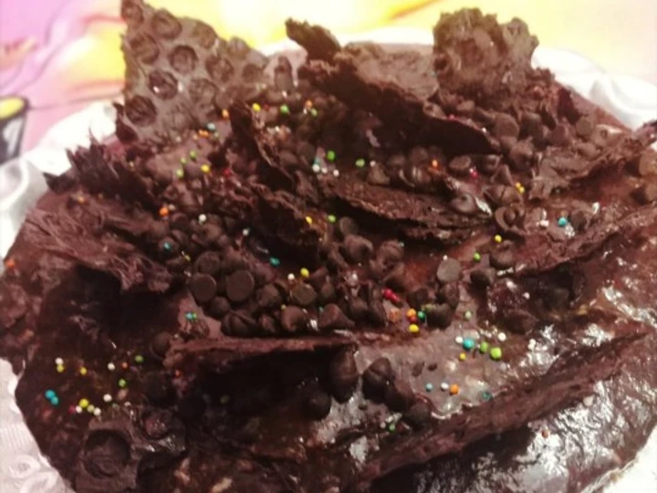 Easy Steps to Make Recipes Chocolate cake the So Delicious Make You Drink.