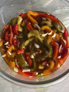 Una foto de Pimientos asados en Airfryer