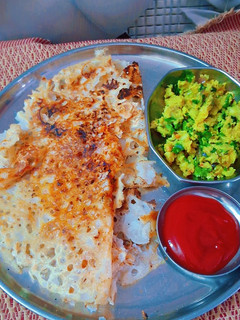 A picture of Crispy Rice Flour Dosa in 10 Minutes.