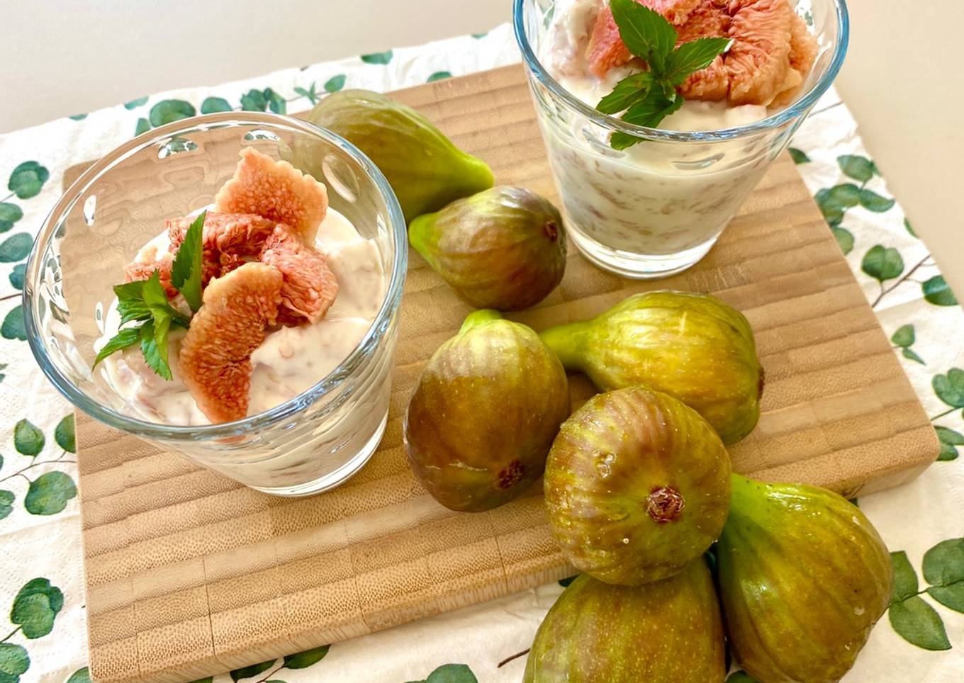 Dessert aux figues « Goutte d’or »