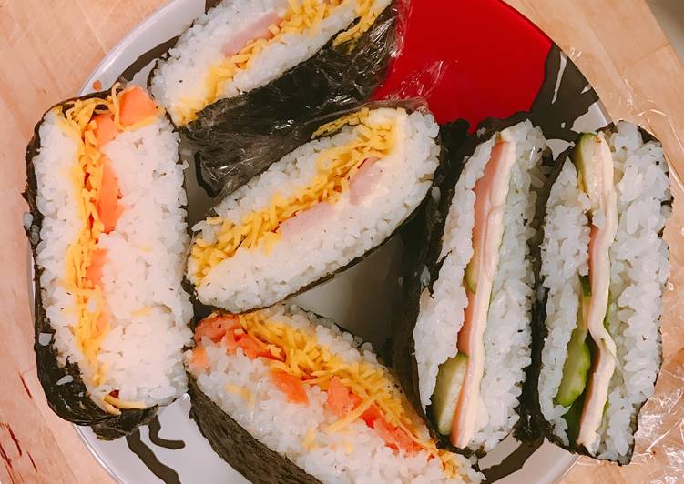 How to Prepare Award-winning Onigirazu (Sandwich style Japanese Rice ball)