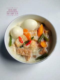 Foto resep Sayur Lodeh Tahu Tempe Telur