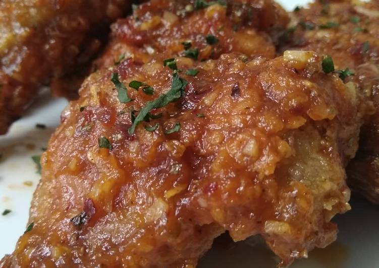Fire chicken ala richeese