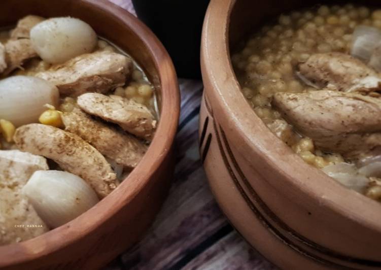 المغربية بالدجاج ⁣
