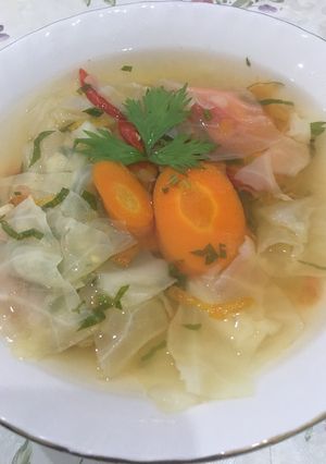 Foto resep Sayur Bening Wortel Kol