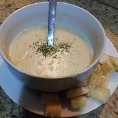 Creamy chicken corn soup rice cooker রেসিপির প্রধান ছবি