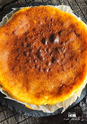 Foto resep Burnt Cheese Cake (Ekonomis)