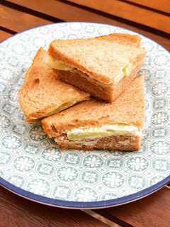 A picture of Cucumber sandwich.