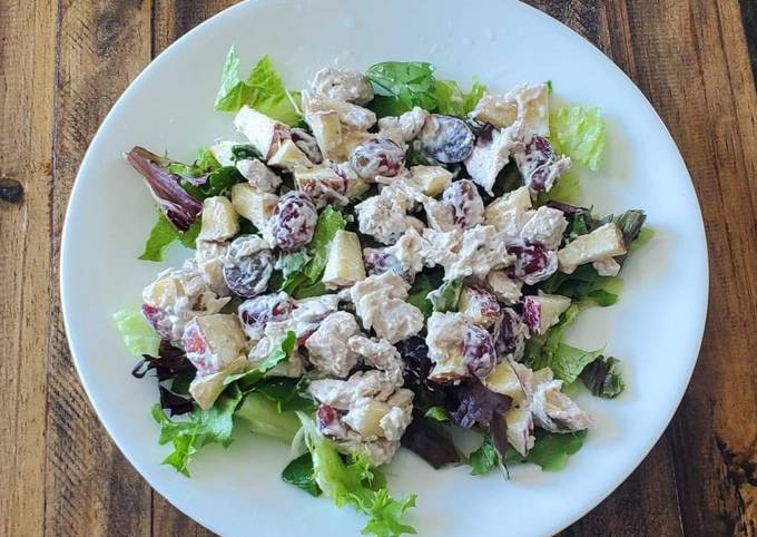 Steps to Make Homemade Chicken Waldorf Salad