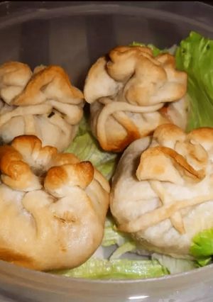 Una foto de Espinacas en bolsitas de hojaldre