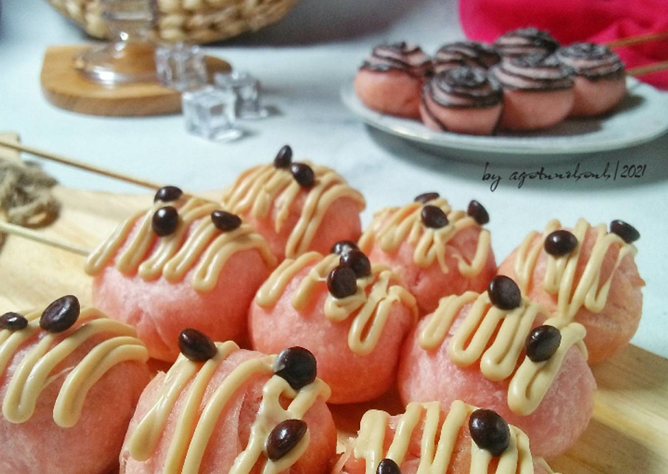 Sate Donat Fanta (eggless)