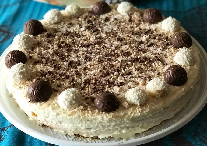 Recipe: Appetizing AMIEs Ferrero COCOnut Cake