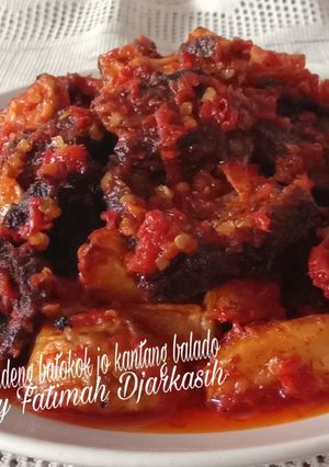 Foto resep Dendeng Batokok Jo Kantang Balado