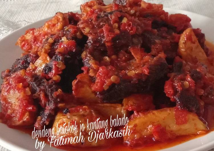 Dendeng Batokok Jo Kantang Balado