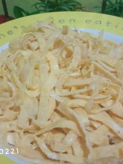 Foto resep Telur Dadar Iris