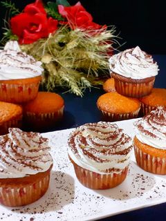 عکسی از دستور مافین تیرامیسوی دلبر من 👌🏻😋😍 Tiramisu muffins