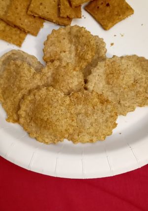 A picture of Sugar free digestive biscuits -In Airfryer.