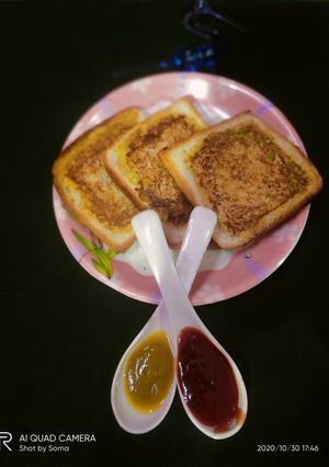 অমলেট টোস্ট (omelette toast recipe in bangla) রেসিপির প্রধান ছবি