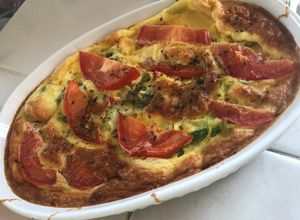 Una foto de Quiche de calabacitas Low Carb