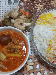عکسی از دستور خورش قیمه