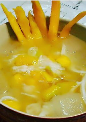 Foto resep Es mangga kelapa muda