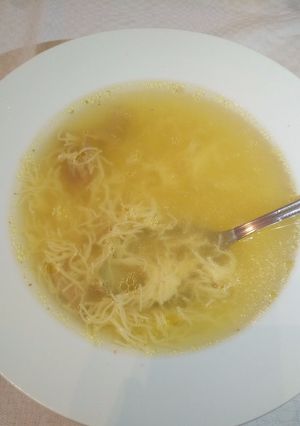 Húsleves, kuktában főzve recept fotója