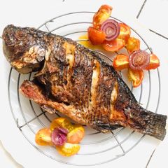 A picture of Simple Air Fryer Fish - Crispy Tilapia.