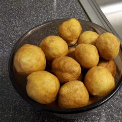 A picture of Jamaican Fried Dumplings.