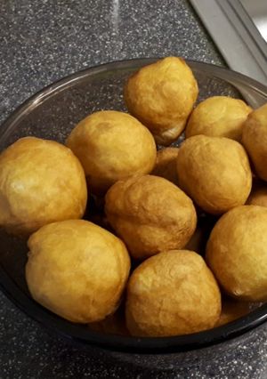 A picture of Jamaican Fried Dumplings.