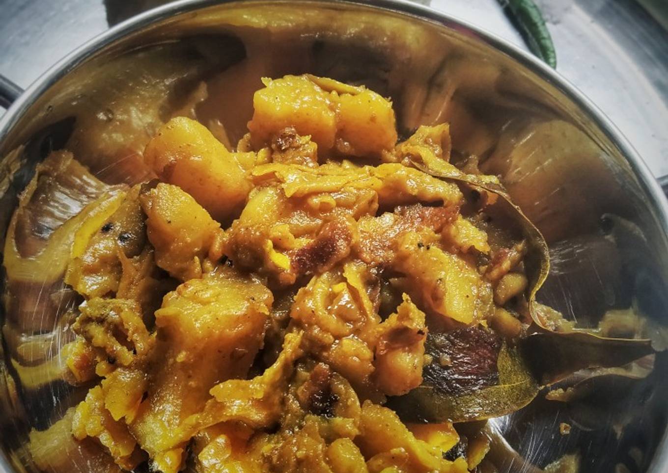 Papad ki sabji